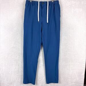 Chubbies Pants Mens L Blue Everywhere Drawstring Performance Preppy Summer Golf